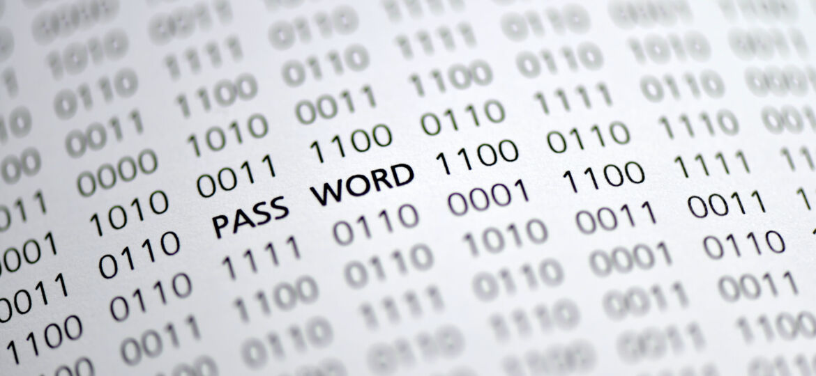 Password, Passwort, Datenschutz, Eins, Null, binär, digital, IT